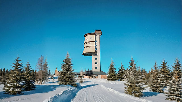 Polední - Prášily - Modrava - běžky