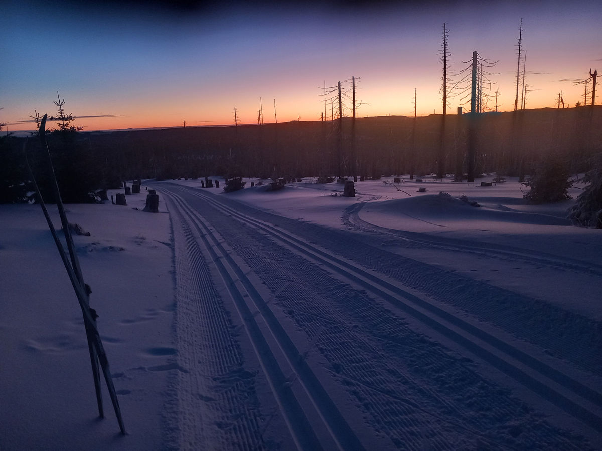 Wohin für Langlauf Skifahren in Kvilda - aktuelle Stand der Strecken